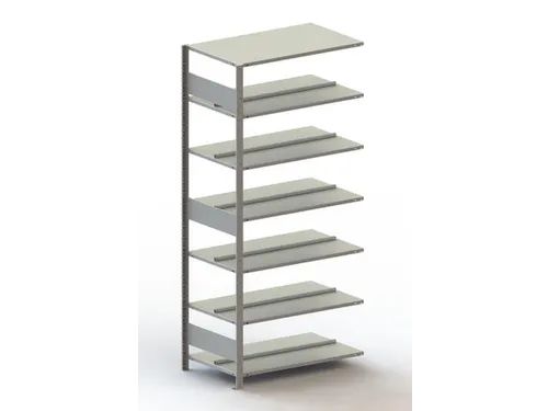 dossierstelling,aanbouwveld,HxBxD 2200x1006x636mm,vaklast 80kg