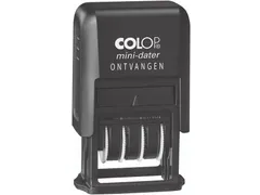 Stempel Colop Printer Mini S 160L2 ontvangen zwart