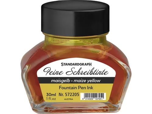 Kalligrafie inkt Standardgraph 30ml maisgeel