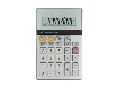 Calculator Sharp-EL331ERB zilver desktop