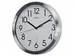 Wandklok MAUL Move RC Ø30,5cmx4.5cm aluminium/wit incl.batterij