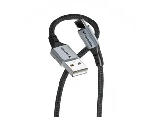 S+C Usb-A/USB-C Kabel zwart 18W 31843 480Mbps 1.20m - 2