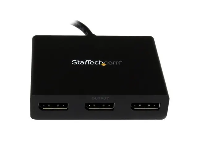 Mini Displayport Naar Displayport Multi-monitor Splitter 3-Poorts Hub