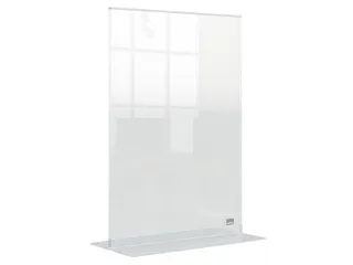 Infobord Nobo Premium Plus A4 acryl vrijstaand - 1