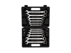 GEDORE R07203016 Combinatie ratel steeksleutelset SW8-19mm 16stuks