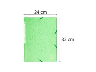 Elastomap glansk.425 3klep Max Cap groen - 5