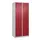 Z-garderobekast,HxBxD 1850x800x500mm,vak B 200/400mm,draaigrendel
