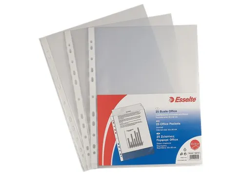 Showtas Esselte 55231 Standaard A3 PP 0.09mm 11-gaats 50 stuks