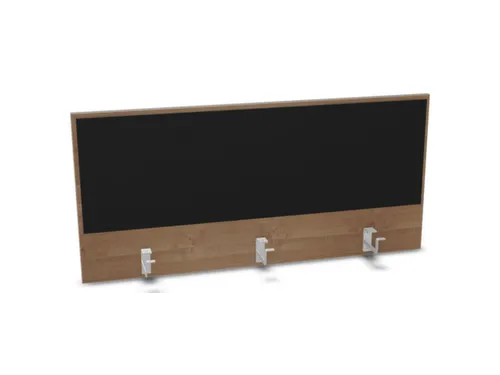 opzetpaneel,v. bureau,aanbouw achter,B 1200mm,NT-cherry,BN8033-zwart