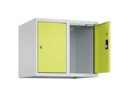opzetkast,v. locker,2vak.,vak B 300mm,HxBxD 500x600x500mm,cilinderslot
