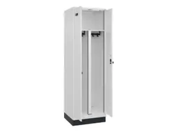 PBM-locker,HxBxD 1950x600x500mm,2vak,vak B 300mm,draaigrendel