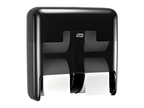 Tork OptiServe Hulsloos 4-rol Toiletpapier Dispenser Zwart