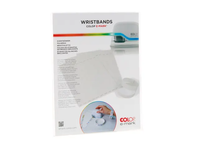 Bracelets Colop e-mark 250x19mm 100 pièces