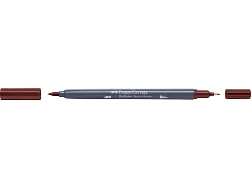 Sketchmarker Faber-Castell Goldfaber 378 mahogany op alcoholbasis