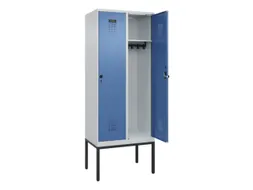 locker,HxBxD 2120x800x500mm,2vak,vak B 400mm,draaigrendel