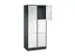 armoire multicases grand volume,RAL7021/RAL7035,HxlxP 1950x820x500mm