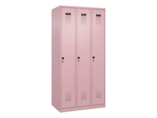 locker voor scheiding van kleding,HxBxD 1850x900x500mm,3vak