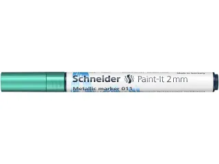Metallic marker Schneider Paint-It 011 2mm groen metallic - 1