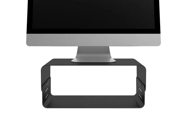 Rehausseur écran Addit Bento Réglable Noir