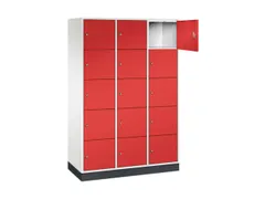 grootvolume-lockersysteem,HxBxD 1950x1220x500mm,3x5vakken,cil.-slot