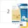 HERMA 4683 Transparante folie-etiketten Mat A4 210x148mm 50 stuks