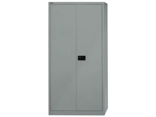 kantoorkast openslaande deuren HxBxD 1950x914x400mm Stalen Zilver