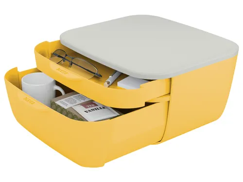Ladenblok Leitz Cosy 2 laden geel