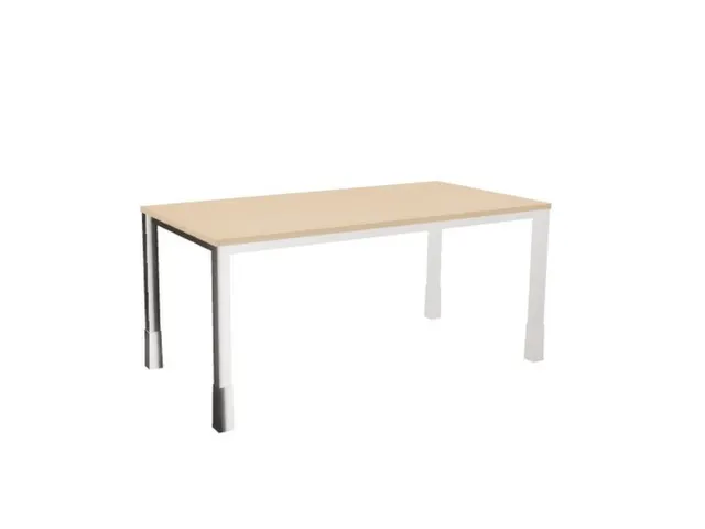 In hoogte verstelbaar bureau,HxBxD 720-840x1600x800mm,NE-esdoorn