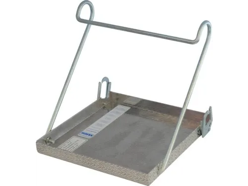 Inhangtrede,V. Staande Ladder Met Sporten,Draagverm. 150Kg,Aluminium