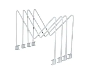 vakverdeler,v. legbord,HxD 315x460mm,staal,grijs - 2