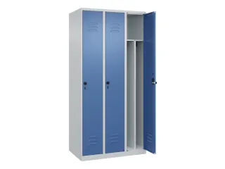 locker voor scheiding van kleding,HxBxD 1850x900x500mm,3vak - 2
