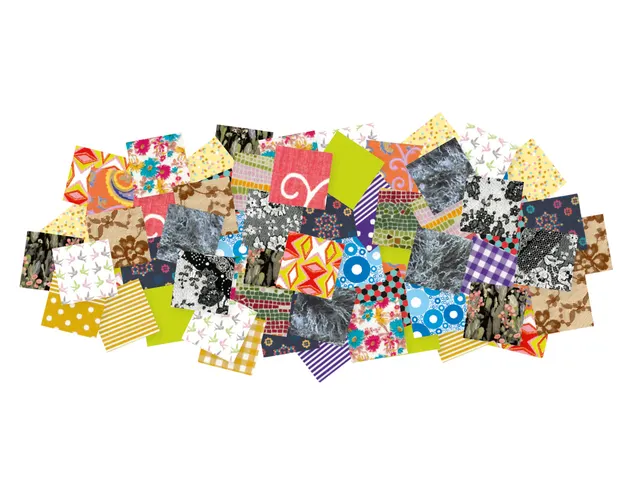 Hobbypapier Décopatch 3x3cm set à 11.000 stuks assorti