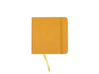 Schetsboek Kangaro 12x12cm okergeel PU hardcover 80 blad 140 grams roo - 4