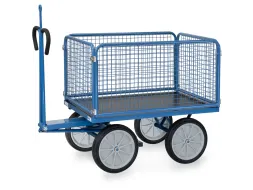 Handtrekwagen Trekoog 6434vz 1000kg 1200x800mm Draadgaas Rubber