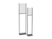 OUTLET Europel Infostandaard A4 Zwart metaal met Acryl Display