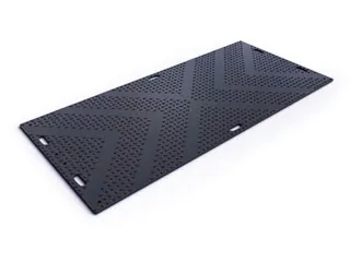 vloerbeschermingsmat,HxLxB 12x2410x1200mm,HDPE,ruit,antislip - 1