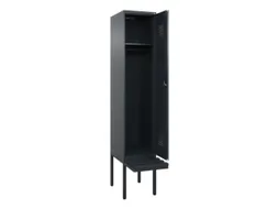 locker met bank,HxBxD 2120x400x815mm,1vak,vak B 400mm,cilinderslot