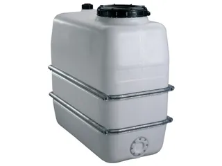 Opslagtank Ruimtebesparend Pe Hxlxb 1400x1400x720mm 1100 Liter Wit - 1