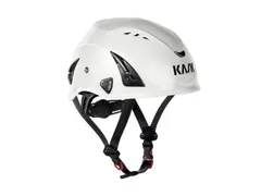 Kask HP veiligheidshelm met kinband, wit, per stuk, geventileerd