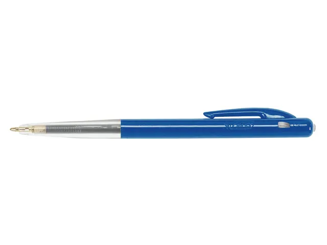 Balpen Bic M10 medium blauw doos 90+10 gratis