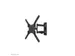 Support mural TV Neomounts WL40-550BL14 32-55 inch