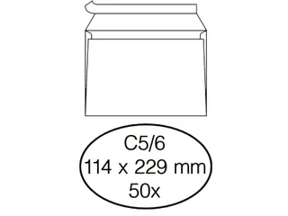 Envelop Quantore Bank C5/6 114x229mm 80gr Wit Zelfklevend - 3