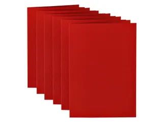 Correspondentiekaart Papicolor dubbel 105x148mm rood pak à 6 stuks - 2