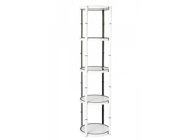 Flex Tower Inklapbare presentatievitrine met Led Spot 206x57cm