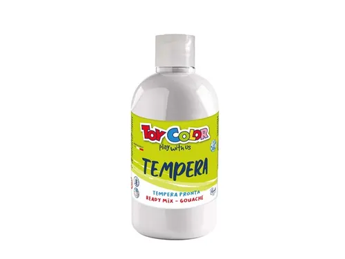 ToyColor plakkaatverf fles 500ml wit