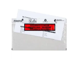 Paklijstenvelop Documents Enclosed 240x140mm Transparant Bedrukt - 2