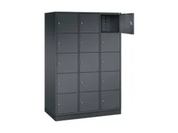 grootvolume-lockersysteem,HxBxD 1950x1220x600mm,3x5vakken,cil.-slot
