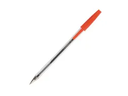 Balpen Met Dop Medium Punt 1.0mm Rood