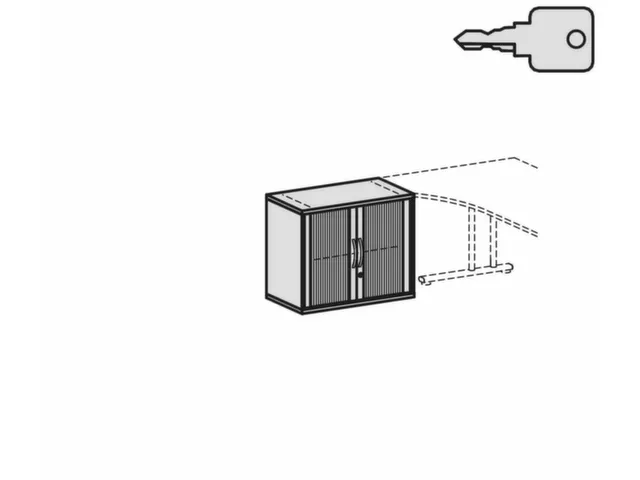 jaloeziedeurkast,HxBxD 720x800x430mm,1xhouten vloer,decor romp wit