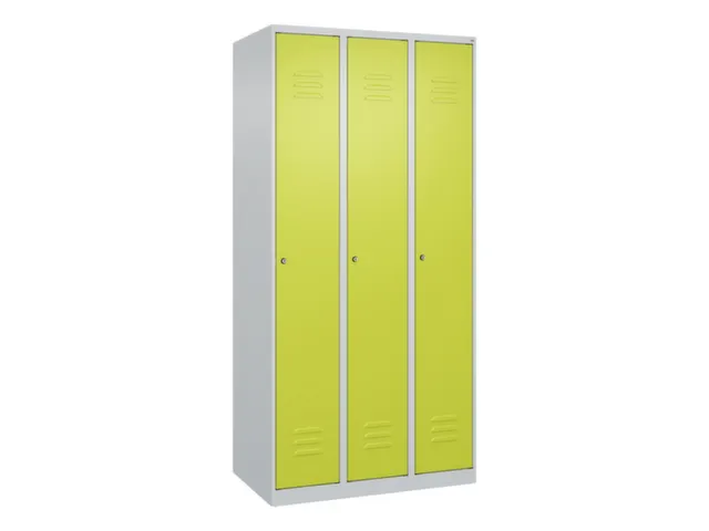 locker voor scheiding van kleding,HxBxD 1850x900x500mm,3vak